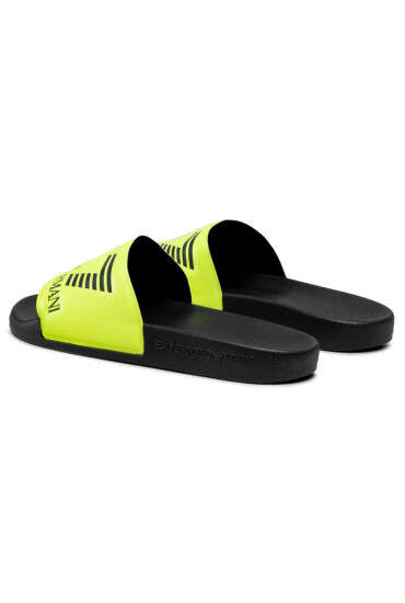 EA7 Emporio Armani Чехли XCP001 XCC22 N473 Yelow Fluo/Irongate - Mera.bg