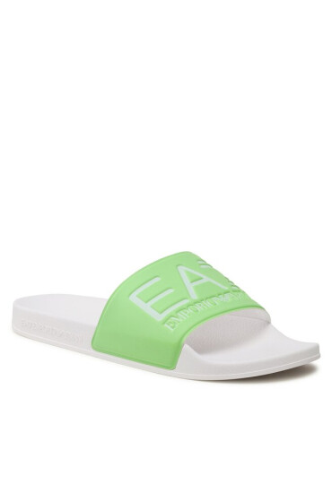 EA7 Emporio Armani Чехли XCP001 XCC22 S652 Paradise Green/White - Mera.bg