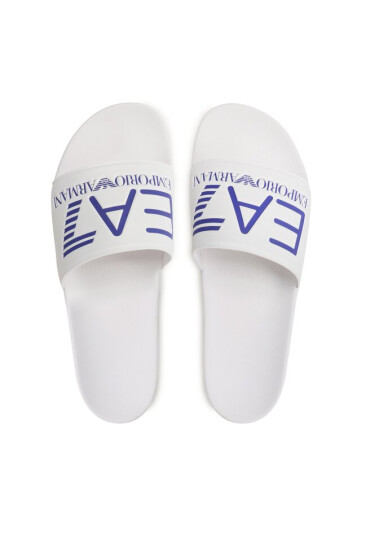 EA7 Emporio Armani Чехли XCP001 XCC22 S653 White/Blue Iris - Mera.bg