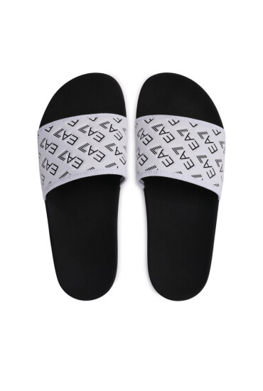 EA7 Emporio Armani Чехли XCP010 XK340 D611 White/Black - Mera.bg