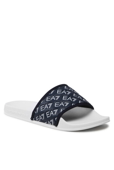 EA7 Emporio Armani Чехли XCP010 XK340 N091 White/Navy - Mera.bg