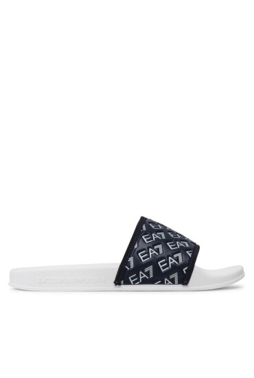 EA7 Emporio Armani Чехли XCP010 XK340 N091 White/Navy - Mera.bg