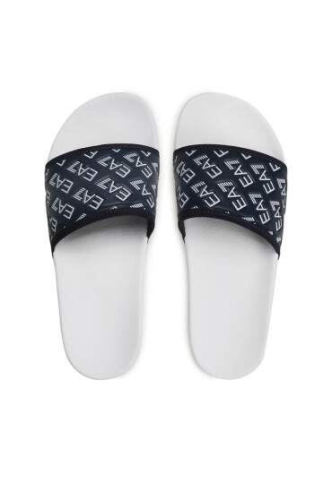 EA7 Emporio Armani Чехли XCP010 XK340 N091 White/Navy - Mera.bg