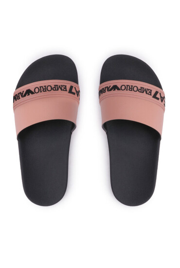 EA7 Emporio Armani Чехли XCP011 XK277 S658 Black/Cafe Cream/Sea World - Mera.bg
