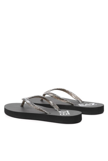EA7 Emporio Armani Джапанки XFQ012 XK322 S466 Черен - Mera.bg