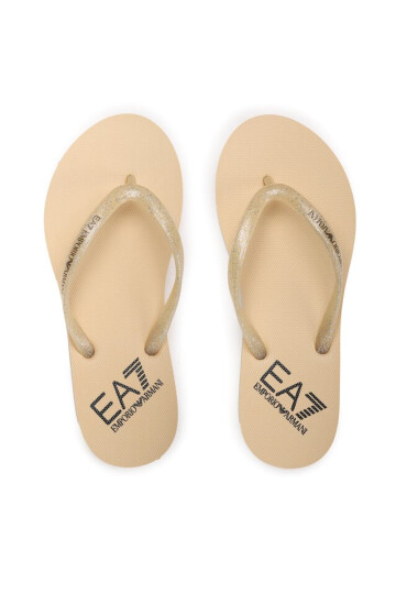 EA7 Emporio Armani Джапанки XFQ012 XK322 S467 Бежов - Mera.bg