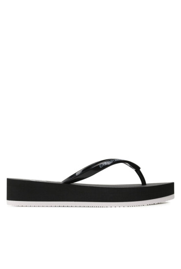 EA7 Emporio Armani Джапанки XFQ013 XK085 A120 Black/White - Mera.bg