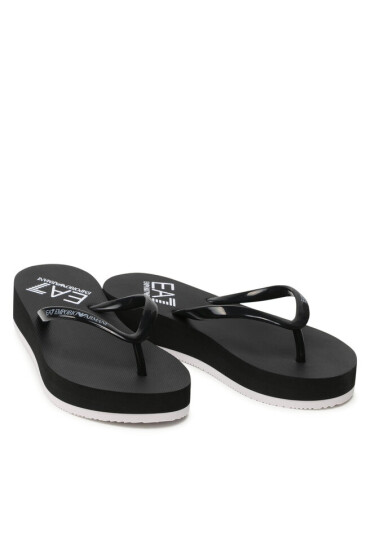 EA7 Emporio Armani Джапанки XFQ013 XK085 A120 Black/White - Mera.bg