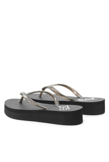 EA7 Emporio Armani Джапанки XFQ013 XK322 S466 Черен - Mera.bg