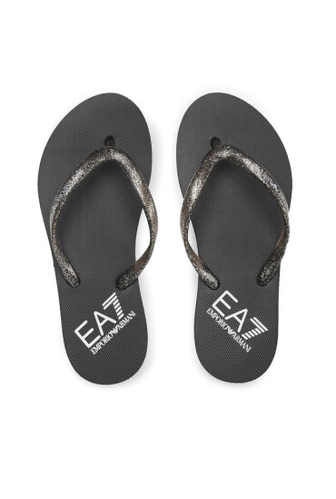 EA7 Emporio Armani Джапанки XFQ013 XK322 S466 Черен - Mera.bg