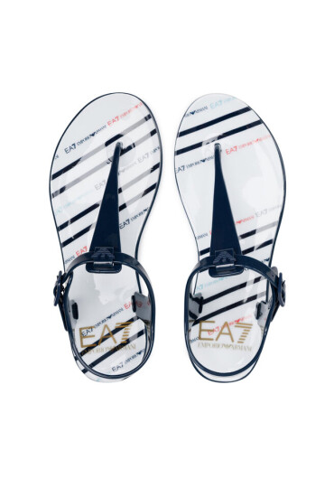 EA7 Emporio Armani Сандали XFQ005 XK206 Q722 Wht/Blkiris/G.Stripe - Mera.bg