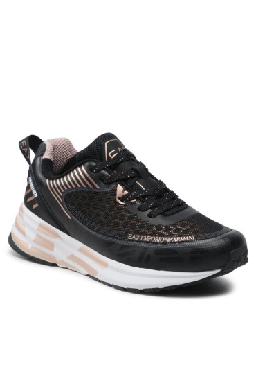 EA7 Emporio Armani Сникърси X8X093 XK238 R699 Black/Rose Gold - Mera.bg