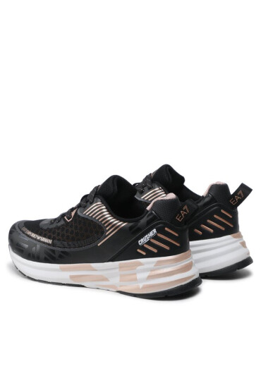 EA7 Emporio Armani Сникърси X8X093 XK238 R699 Black/Rose Gold - Mera.bg