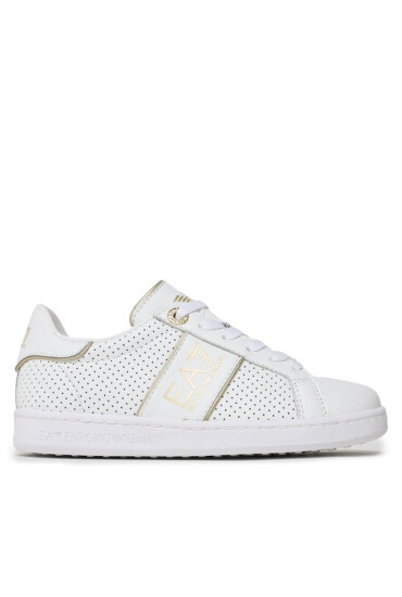 EA7 Emporio Armani Сникърси XSX109 XOT62 N195 White/Light Gold - Mera.bg