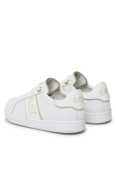 EA7 Emporio Armani Сникърси XSX109 XOT62 N195 White/Light Gold - Mera.bg