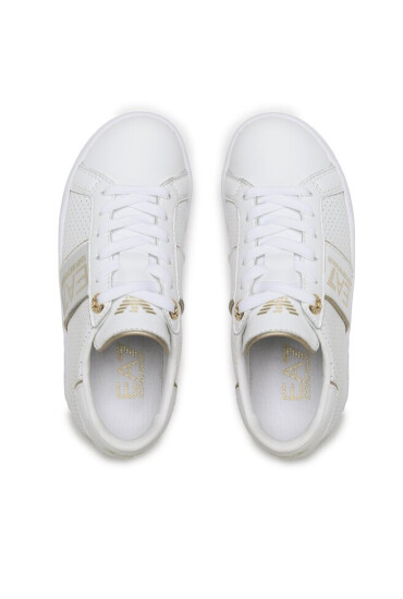 EA7 Emporio Armani Сникърси XSX109 XOT62 N195 White/Light Gold - Mera.bg