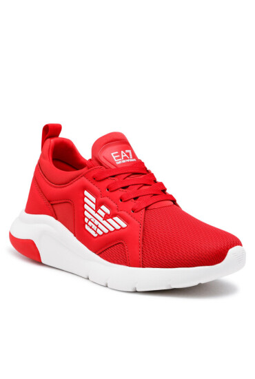 EA7 Emporio Armani Сникърси X8X056 XCC56 M525 Racing Red - Mera.bg