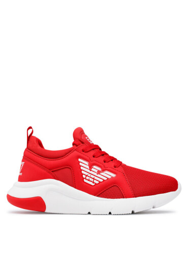 EA7 Emporio Armani Сникърси X8X056 XCC56 M525 Racing Red - Mera.bg