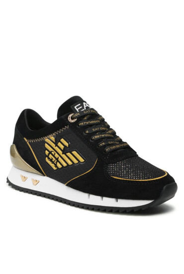 EA7 Emporio Armani Сникърси X7X005 XK210 Q194 Black/Gold - Mera.bg