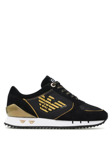 EA7 Emporio Armani Сникърси X7X005 XK210 Q194 Black/Gold - Mera.bg