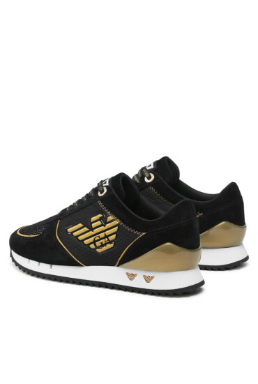 EA7 Emporio Armani Сникърси X7X005 XK210 Q194 Black/Gold - Mera.bg