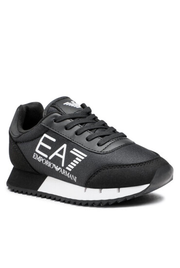 EA7 Emporio Armani Сникърси XSX107 XOT56 A120 Black/White - Mera.bg
