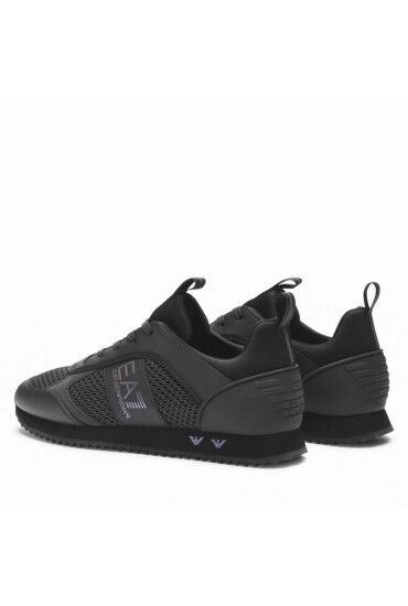 EA7 Emporio Armani Сникърси X8X027 XK050 S858 Triple Black+Iridesc - Mera.bg