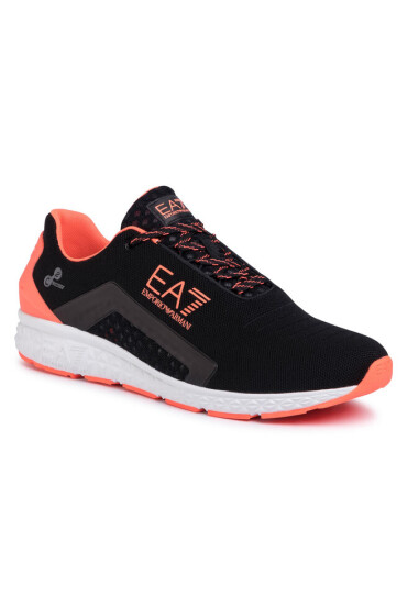 EA7 Emporio Armani Сникърси X8X053 XK044 M538 Black/Orange Fluo - Mera.bg