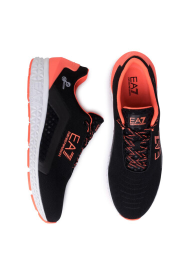 EA7 Emporio Armani Сникърси X8X053 XK044 M538 Black/Orange Fluo - Mera.bg