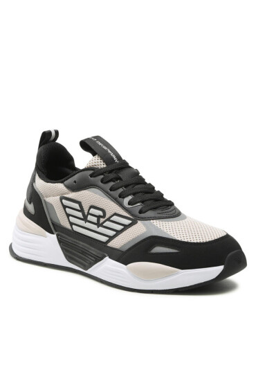 EA7 Emporio Armani Сникърси X8X070 XK165 R363 Black/Silver Cloud - Mera.bg