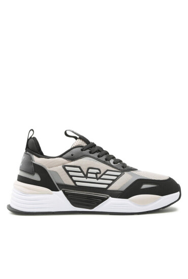 EA7 Emporio Armani Сникърси X8X070 XK165 R363 Black/Silver Cloud - Mera.bg