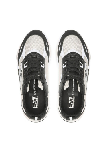 EA7 Emporio Armani Сникърси X8X070 XK165 R363 Black/Silver Cloud - Mera.bg