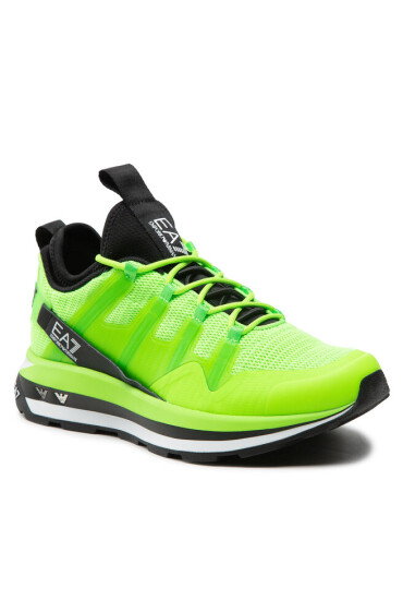 EA7 Emporio Armani Сникърси X8X088 XK233 Q635 Green Fluo/Black - Mera.bg