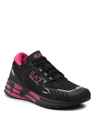 EA7 Emporio Armani Сникърси X8X094 XK239 S332 Black/Pink Yarrow - Mera.bg