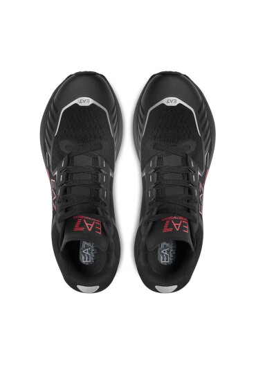 EA7 Emporio Armani Сникърси X8X094 XK239 S891 Black+American Beaut - Mera.bg