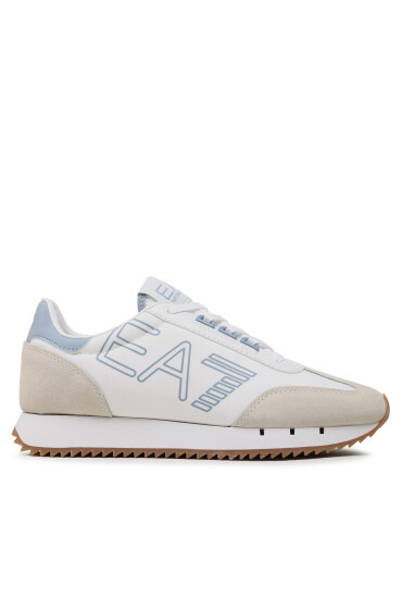 EA7 Emporio Armani Сникърси X8X101 XK257 S291 White/Ashley Blue - Mera.bg