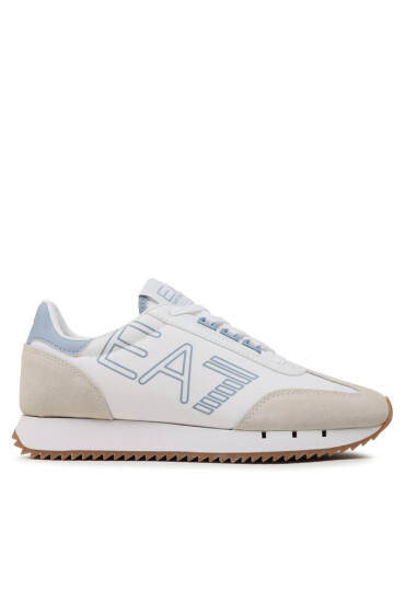EA7 Emporio Armani Сникърси X8X101 XK257 S291 White/Ashley Blue - Mera.bg