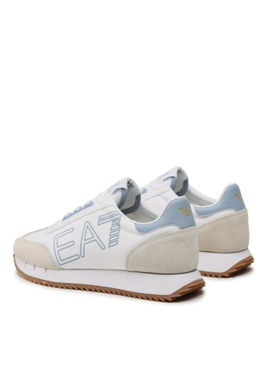 EA7 Emporio Armani Сникърси X8X101 XK257 S291 White/Ashley Blue - Mera.bg