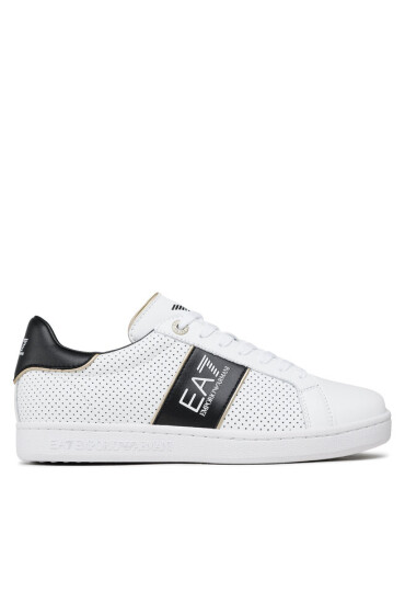 EA7 Emporio Armani Сникърси X8X102 XK258 Q678 White/Black/Gold - Mera.bg