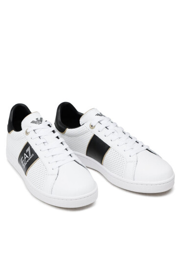 EA7 Emporio Armani Сникърси X8X102 XK258 Q678 White/Black/Gold - Mera.bg