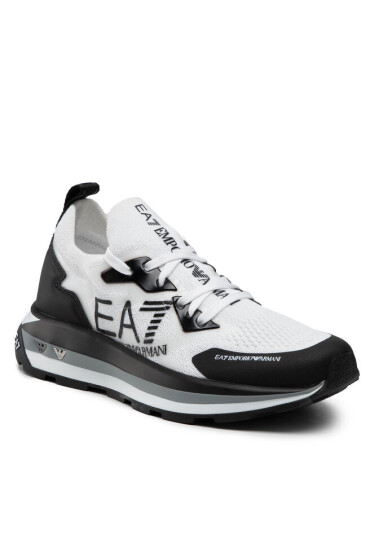 EA7 Emporio Armani Сникърси X8X113 XK269 White/Black Q708 - Mera.bg