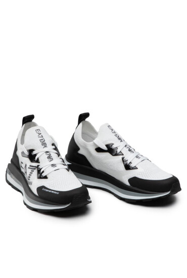 EA7 Emporio Armani Сникърси X8X113 XK269 White/Black Q708 - Mera.bg