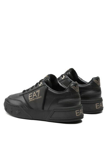 EA7 Emporio Armani Сникърси X8X121 XK295 M701 Triple Black/Gold - Mera.bg