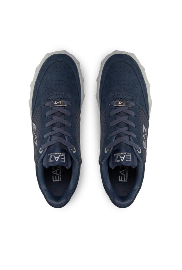 EA7 Emporio Armani Сникърси X8X121 XK359 R649 Black Iris+Silver - Mera.bg