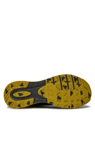 EA7 Emporio Armani Сникърси X8X129 XK307 S888 Black+Golden Lime - Mera.bg