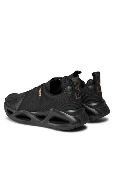 EA7 Emporio Armani Сникърси X8X143 XK369 M701 Triple Black+Gold - Mera.bg