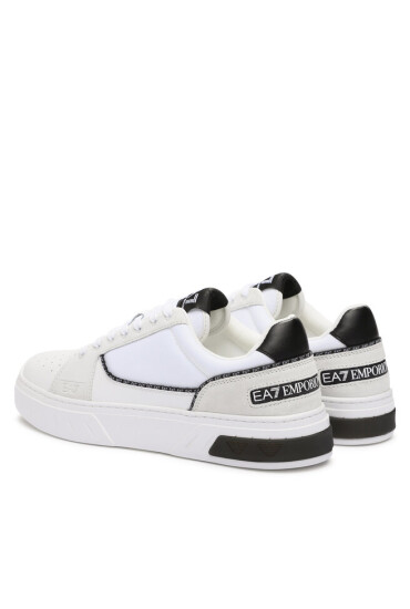 EA7 Emporio Armani Сникърси X8X144 XK335 D611 White+Black - Mera.bg
