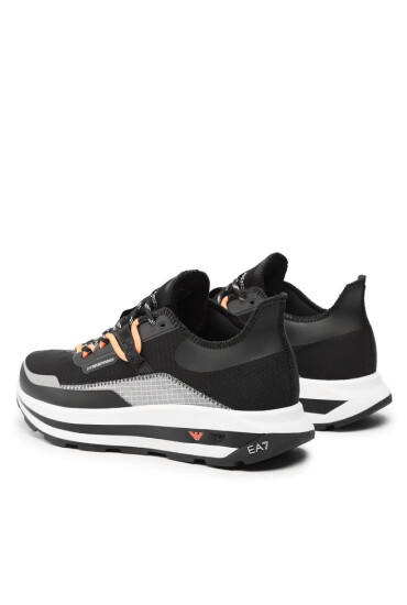 EA7 Emporio Armani Сникърси X8X145 XK336 S499 Blk/Slv/Orange Fluo - Mera.bg
