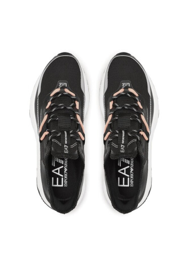 EA7 Emporio Armani Сникърси X8X145 XK336 S499 Blk/Slv/Orange Fluo - Mera.bg
