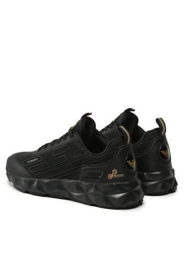 EA7 Emporio Armani Сникърси X8X154 XK357 M701 Triple Black+Gold - Mera.bg